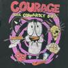 Courage The Cowardly Dog T-Shirt Cotton Unisex Tee Size S-5XL