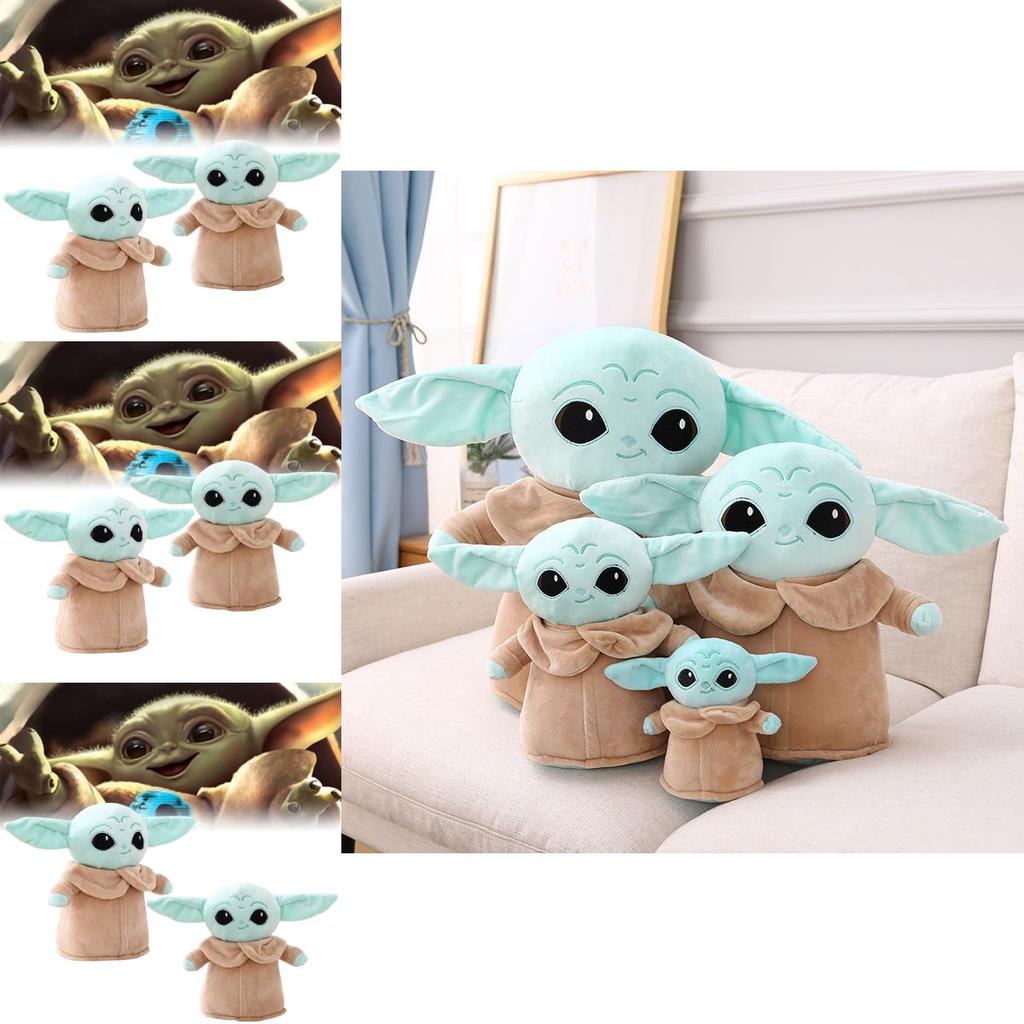 Baby Yoda Plush Toy Soft And Crystal Velvety Dragon Animal Figure 18cm 48cm Ideal For Ages 7-14