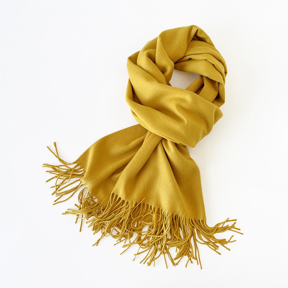 Multi-color imitation cashmere shawl scarf high-end fashion order versatile warm scarf women