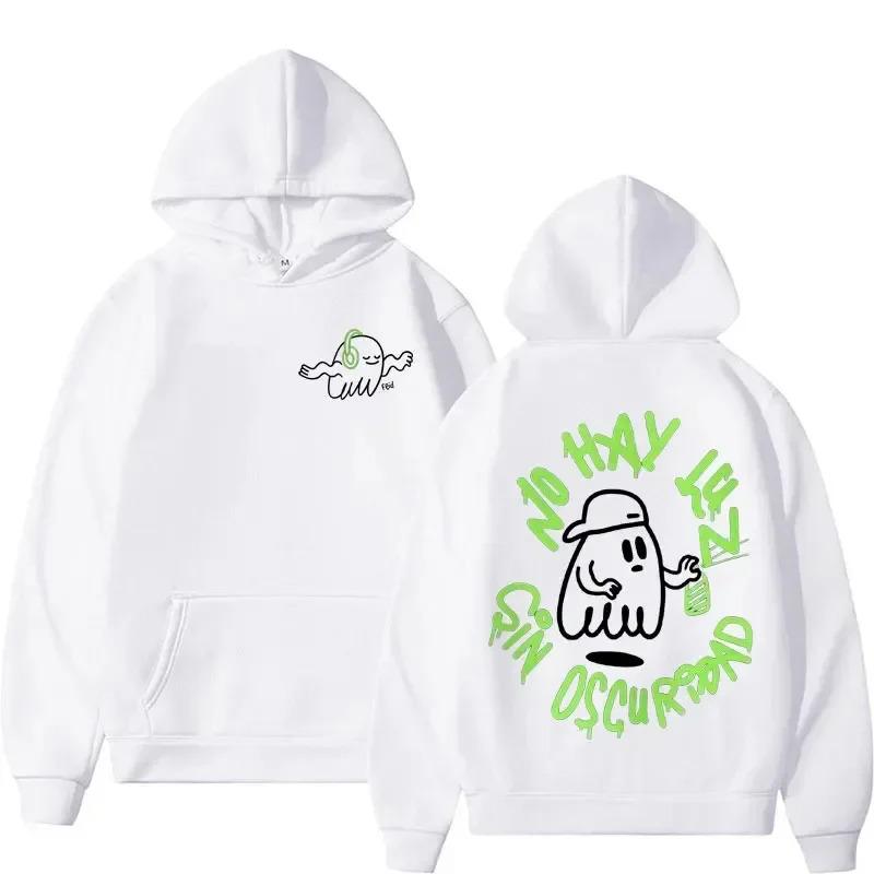 Rapper Feid Ferxxo Mor No Le TemasLa Trendy Graphic Hoodie Hip Hop Pullover Tops Women Sweatshirt Loose Classic Simple Long Sleeve