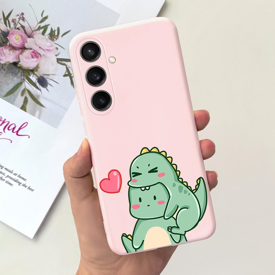 For Samsung Galaxy S24 5G Case S24 Plus New Fashion Cartoon Cover Soft Silicone Phone Case For Samsung S24 Ultra S 24 S24+ Shell
