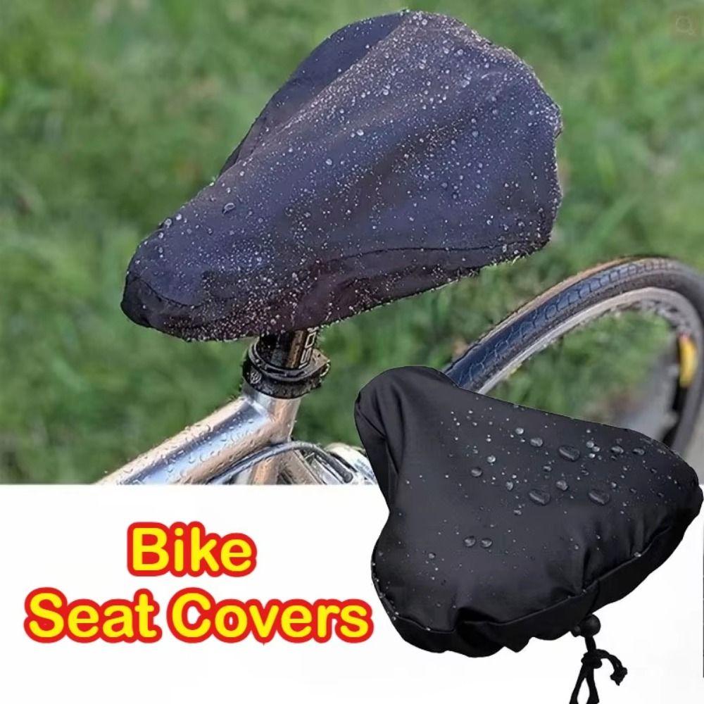 Washable Bicycle Saddle Rain Cover Dust-proof Bike Cushion Protector  Protective Guard