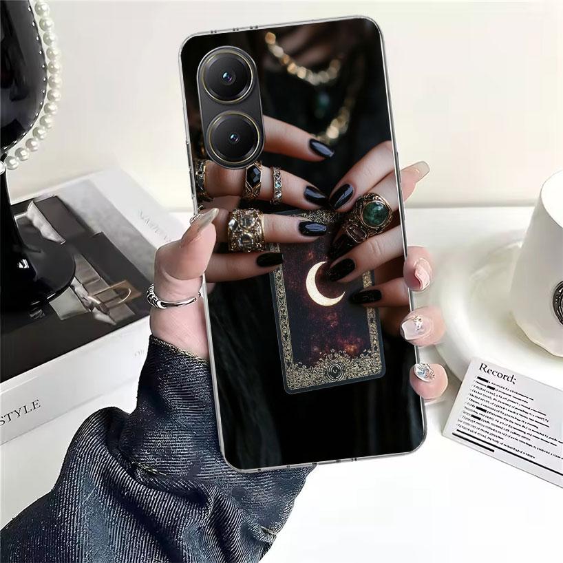 Witch Tarot Card Soft Phone Case For Xiaomi Redmi 15C 15 13C 13 Poco X5 X6 X7 F7 Ultra M7 12C 12 10 10C 9C 9A 9T 9 Fundas Poco X