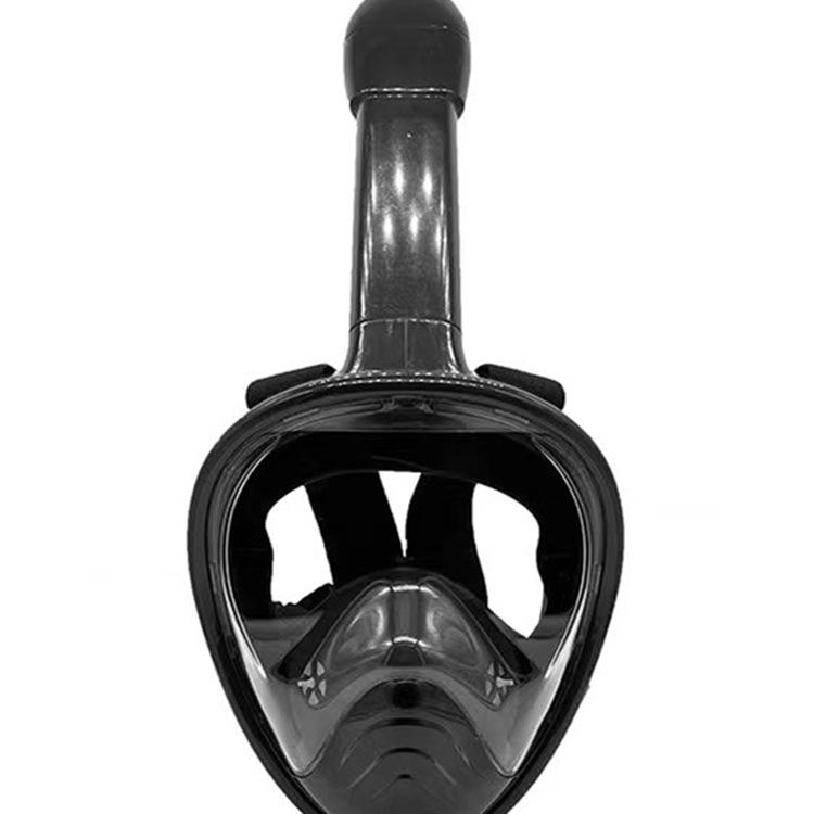 Silicone Diving and Snorkeling Set with GoPro-Compatible Swim Goggles