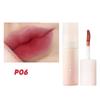 Lápiz labial Barro labial crema pequeña puré show blanco boca rojo caja ciega brillo labial mate