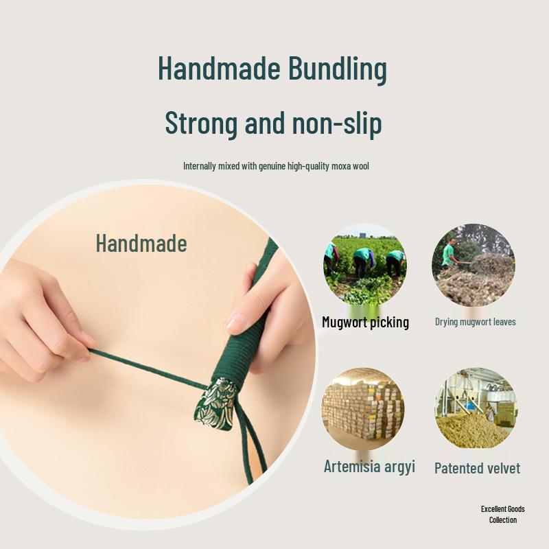 Mugwort Meridian Massage Hammer for Back & Shoulder Tapping