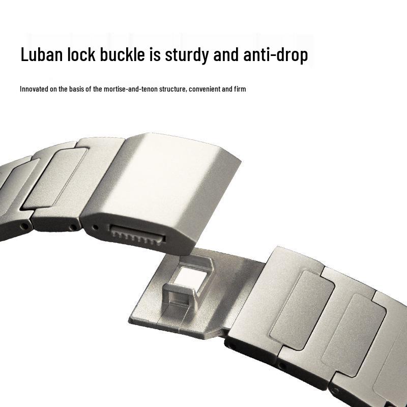 Huawei GT5/GT6 Titanium Alloy H-Shaped Magnetic Watch Band for Watch5Pro