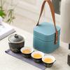 Travel Tea Set Small Set Cover Bowl Teacup Kung Fu Tea Set Kuaike Cup Practical Gift Business Souvenir
