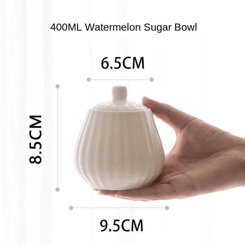 Kreative weiße geprägte Zuckerdose mit Deckel Bone China Kaffee Tee Dose Küchen Lebensmittel Vorratsbehälter Vorratsglas/-dose Heimdeko