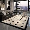 OEING Easy-Clean Living Room Rug
