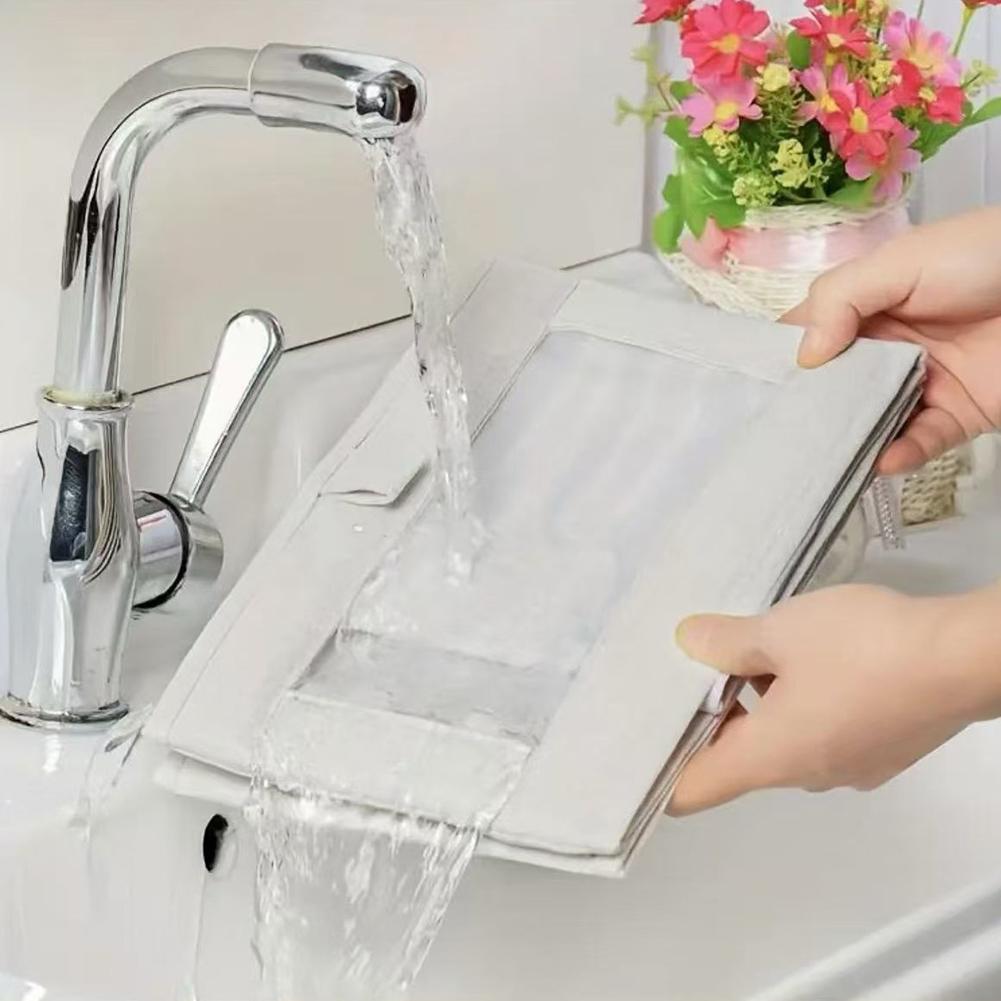 Clear Window Foldable Storage Box with Washable Fabric Organizer for Efficient Use In Home Office or Dorm Rooms