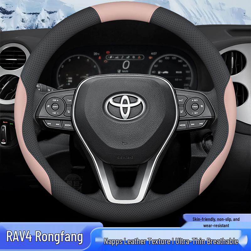 Ganzjahres-Lenkradbezug für 2023 Toyota RAV4 & Mehr – Keine Nähte erforderlich