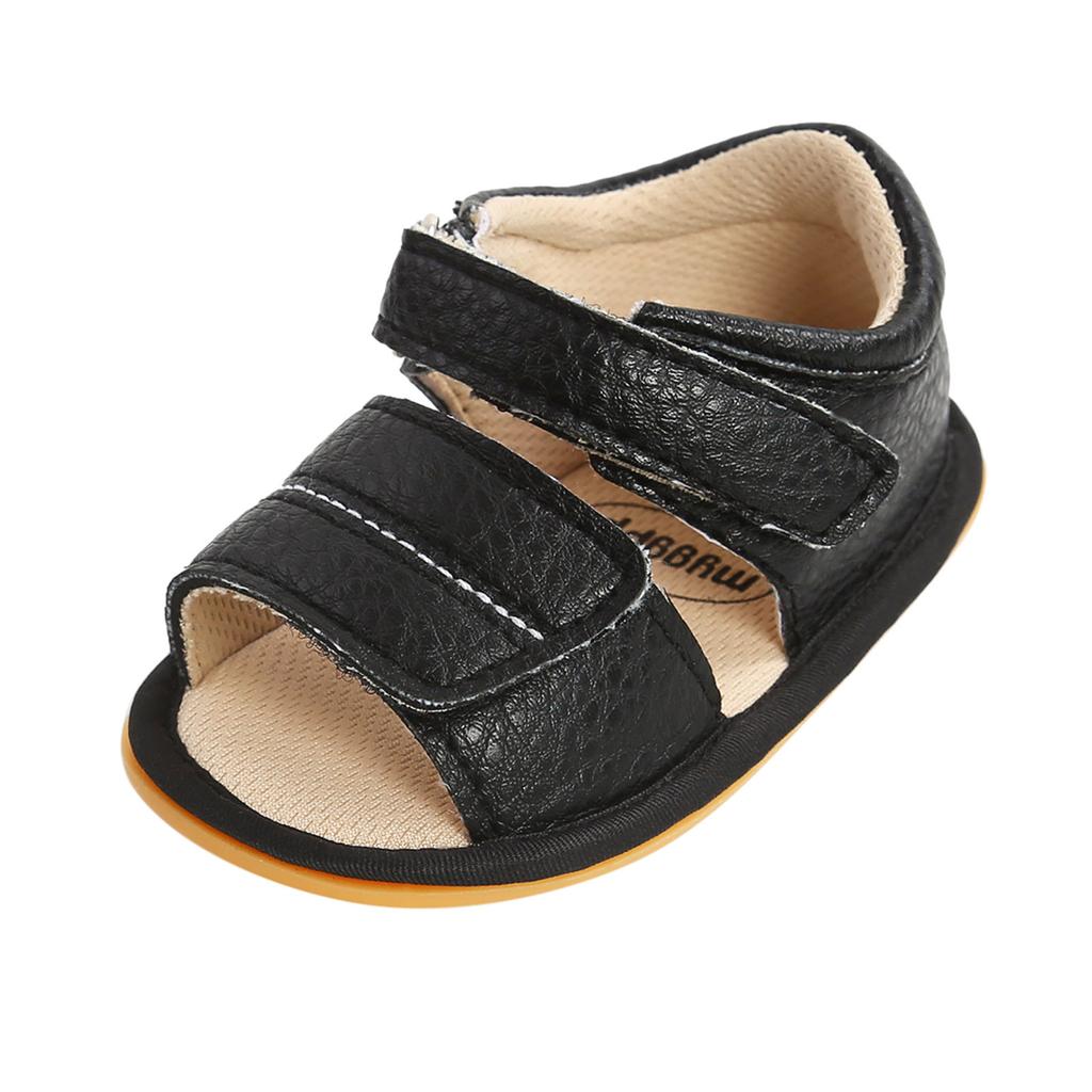 Baby Boys Girls Sandals Soft Non-Slip Rubber Sole Prewalker Flat Walking Shoes