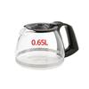 Tefal CM3218 Permanentfilter-Kaffeemaschine, kompakt (0,65 l) 6 Tassen, 600 W, Schwarz