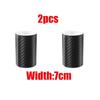 1/2pcs Carbon Fiber Automotive Adhesive Tape Roll Matte Black Protective Car Film Self-Adhesive Film 3D Car Film AccessoriesPinstriping Tape 3