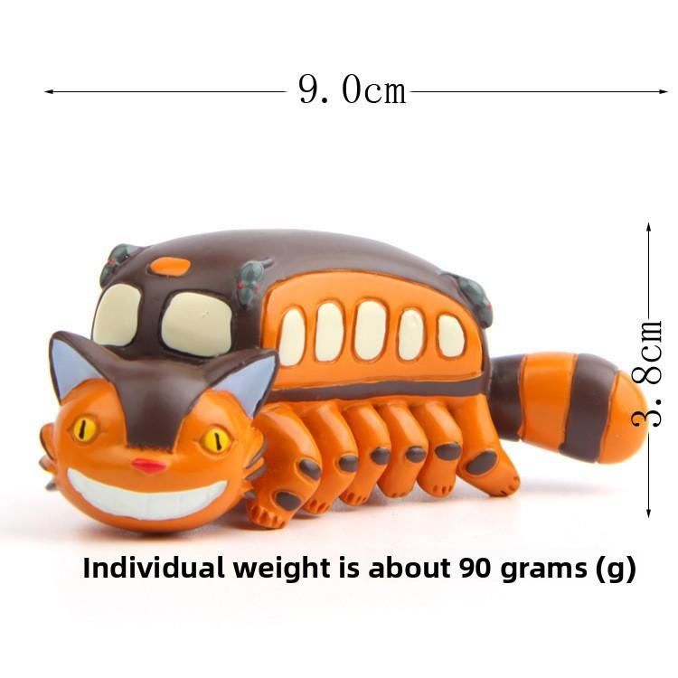 Totoro My Neighbor Model With Leaf Accessories For Creative Home And Party Decor