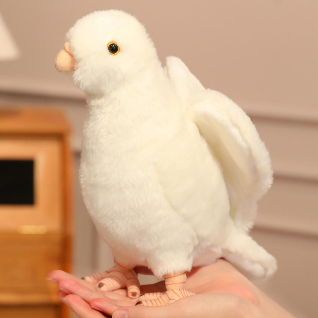 Plush Pigeon Toy For Kids Sleep Decor With Pp Cotton Filling Ideal For Bedroom And Gift