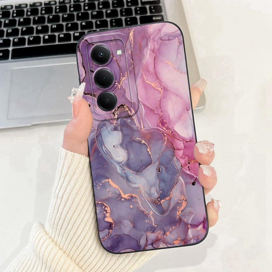 Beautiful Floral Phone Case For Xiaomi Redmi 15 5G / Note 15R Soft Silicone Shockproof Cases For Redmi Note15R 15 5G Bumpers