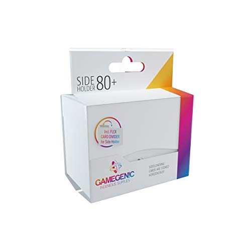 Gamegenic Side Holder Deck Case 80 White