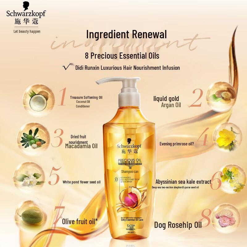 Schwarzkopf Gold Elixir Oil Conditioner 600ml