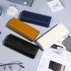 Vintage PU Leather Glasses Case Portable Men Women Glasses Storage Box Anti-Pressure Eyeglasses Bag Accessories