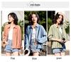 Women's Plus Size Short Summer Jacket - Breathable Sun Protection for Middle-Aged Moms, 2025 Fashion