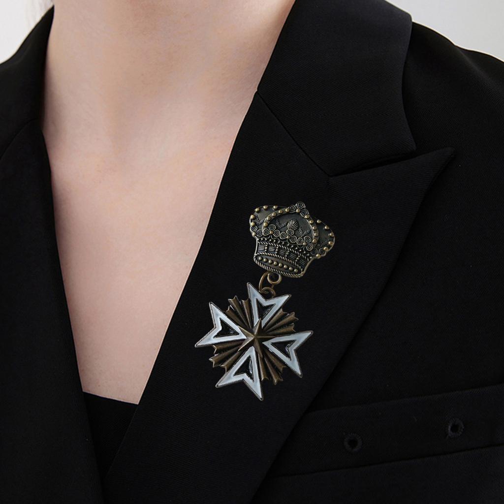 Vintage Medal Odznaka Entuzjasty Militariów Wartość Historyczna Kolekcjonerska Emblemat Odznaka Metalowa Przypinka na Ubrania Dekoracja