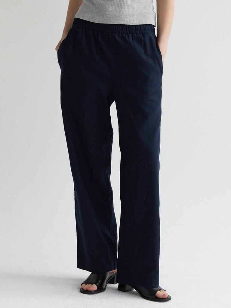 Tieseueichi Linen Elastic Waist Pants 8 Colors (Type A)