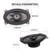 1Pair Universal Car Coaxial Speakers 4*6 Inch High Power Car Audio Stereo Speakers Full Range Audio Non-Destructive Installation