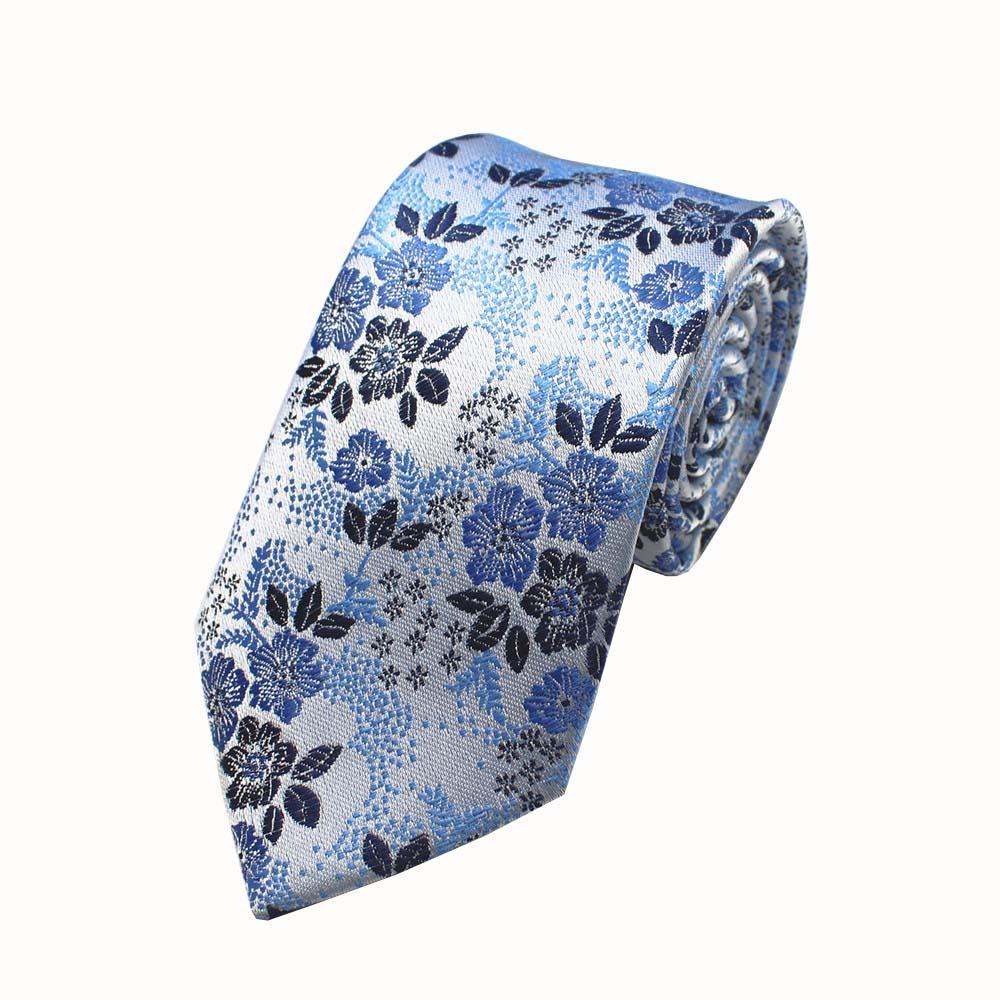 GUSLESON New Style 8cm Men s Classic Green Red Floral Tie Men s Formal Business Office Wedding Accessories Tie Men s Gift Party
