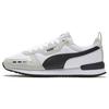R78 Unisex White Grey Violet Black Low Top Lifestyle Sneakers 373117-02