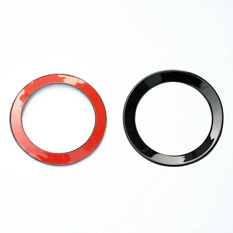 AAAJA1 2026 Hot For SKODA 46MM Car Steering Wheel Logo Emblem Sticker for Skoda Rapid Fabia Octavia Superb Laura VRS Yeti Kodiaq Karoq