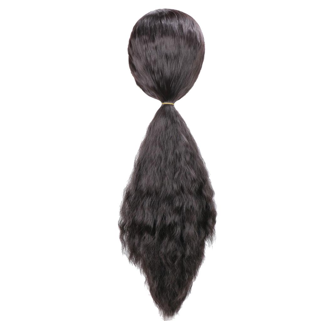 Girls Costume Wig Halloween Blonde Black Braid Cosplay Props