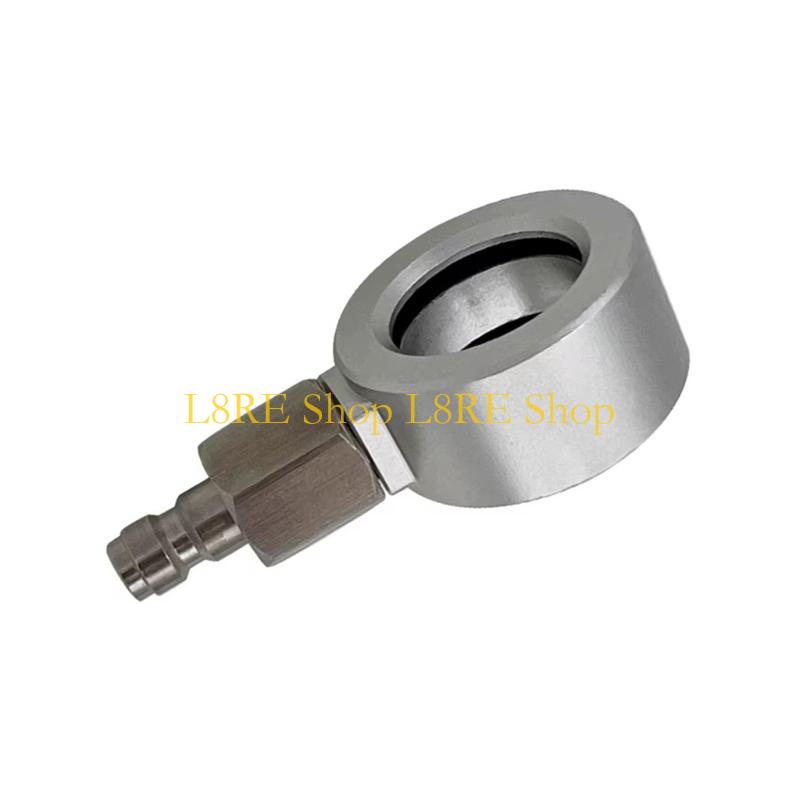 L8RE CO2 Adapter Metal CO2 Filling Adapter Suitable for CO2 Beverage Bottles