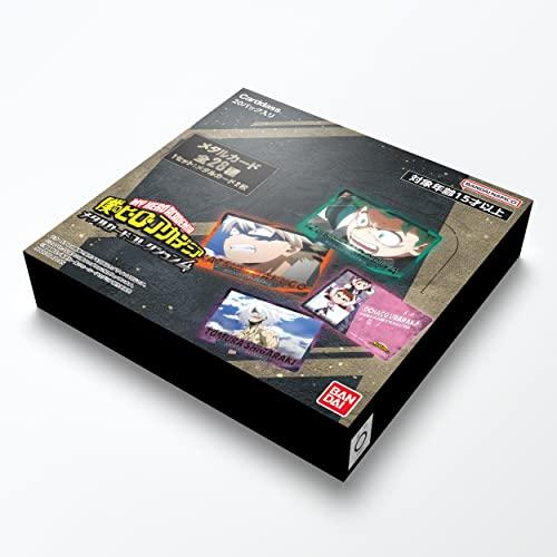 

Bandai Моя геройская академия Металлическая карта Коллекция 4 (коробка), 20 шт.