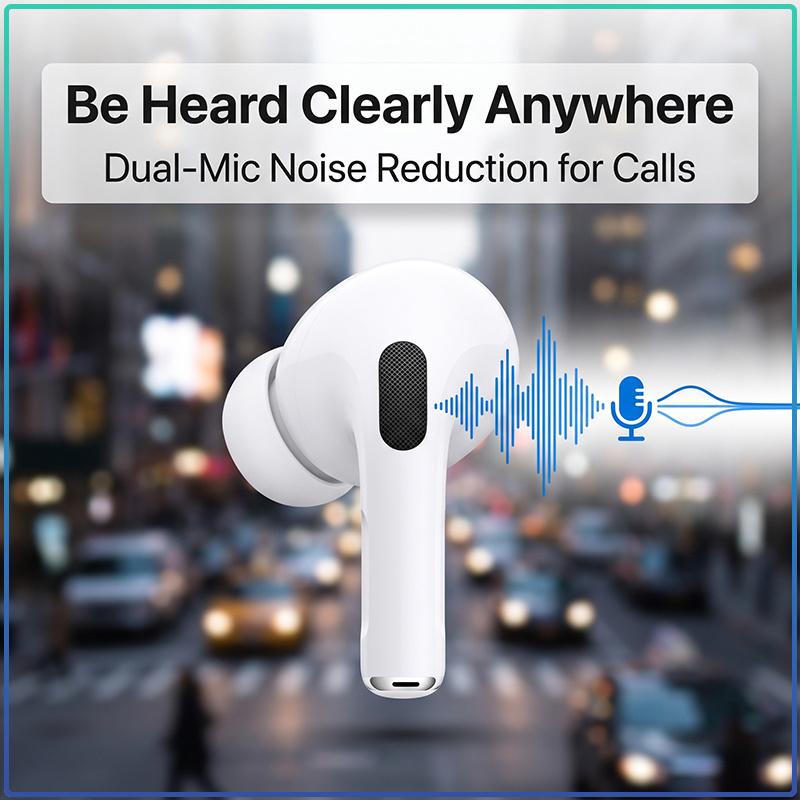Bluetooth Earphone Air Pro With One Tap Setup Fast Auto Connect Stable Signal And Clear Sound Quality For All Devices