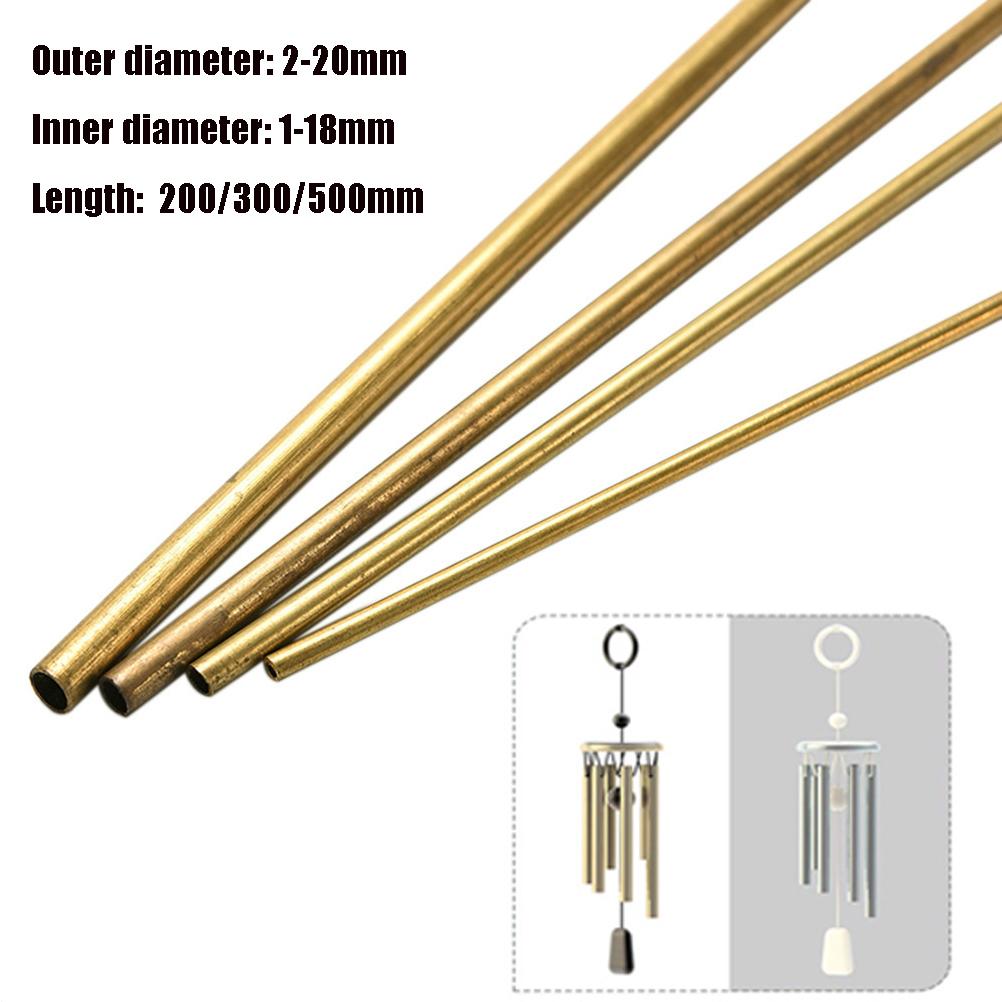 1 pezzo Tubi in Ottone Lunghezza 20/30/50cm Diametro 2/3/4/5/6/7/8/9/10/12/14/16/18/20mm Tubi in Ottone Parti per Utensile da Taglio a Parete