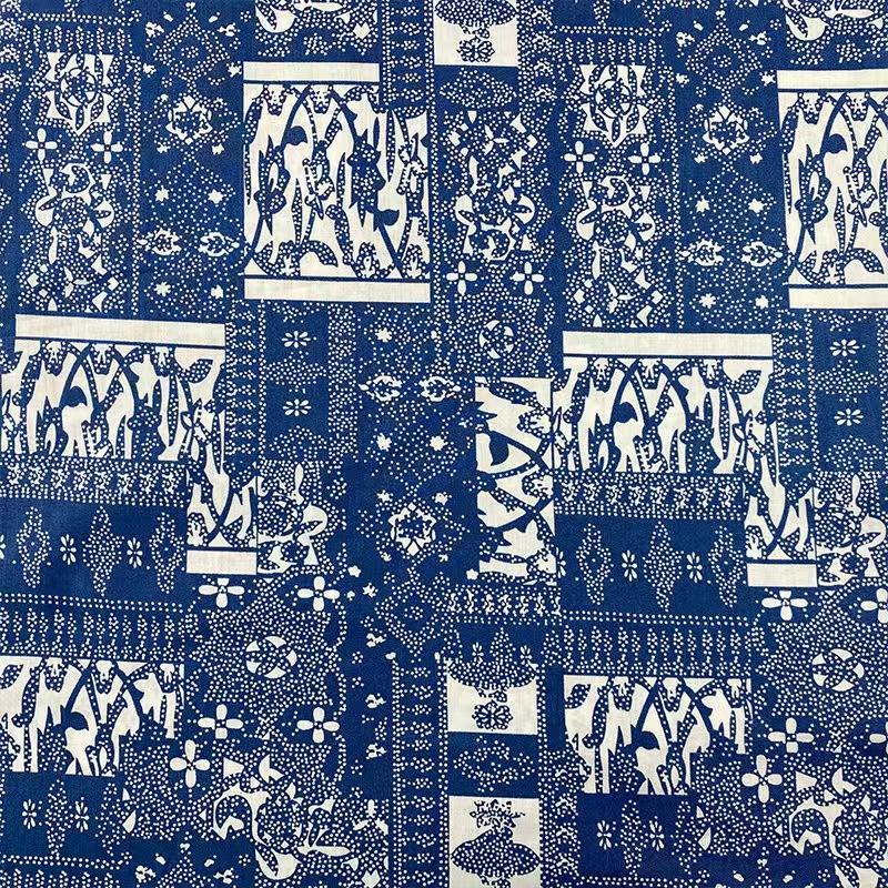 Paisley Ditsy Floral 100% Cotton Poplin Printed Fabric for Shirts & Dresses