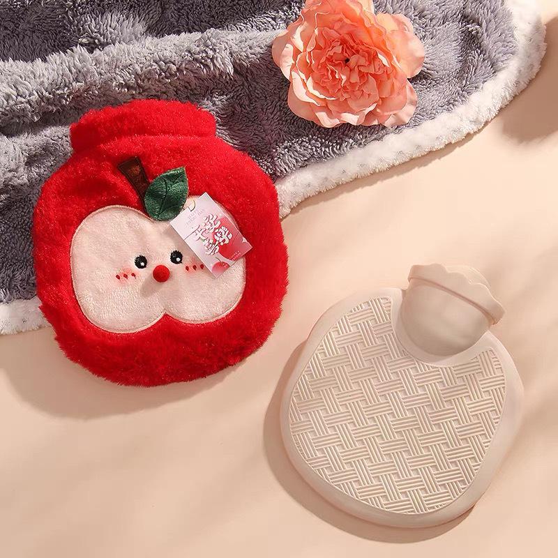 Plush Hot Water Bottle - Cute Hand Warmer Gift for Bridesmaids, Women & Girls, Perfect for Weddings, Christmas & Special Occasions.