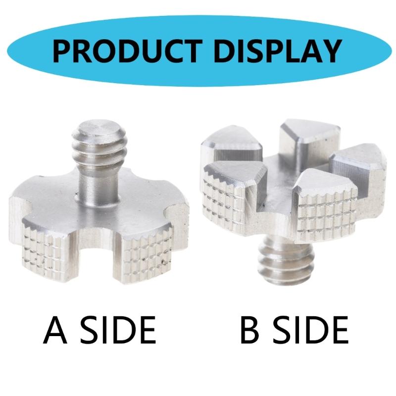 Quality 1/4 Screw for Camera Mounts Compatibility with Various Tripods Metal Construction Enjoy Stable Photoshoots