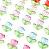 20Set/bag Acrylic Tulip Beads For DIY Necklace Bracelet Earrings Jewelry Making Craft Accessories