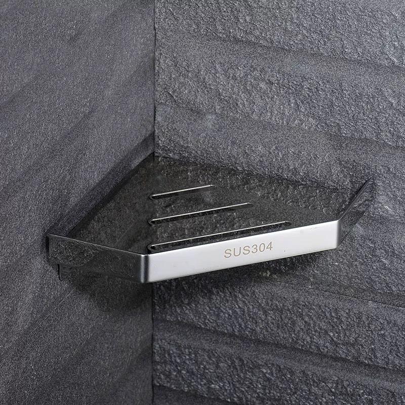 Bathroom Stainless Steel Corner Shelf Wall Mounted Shower Caddy Shelf