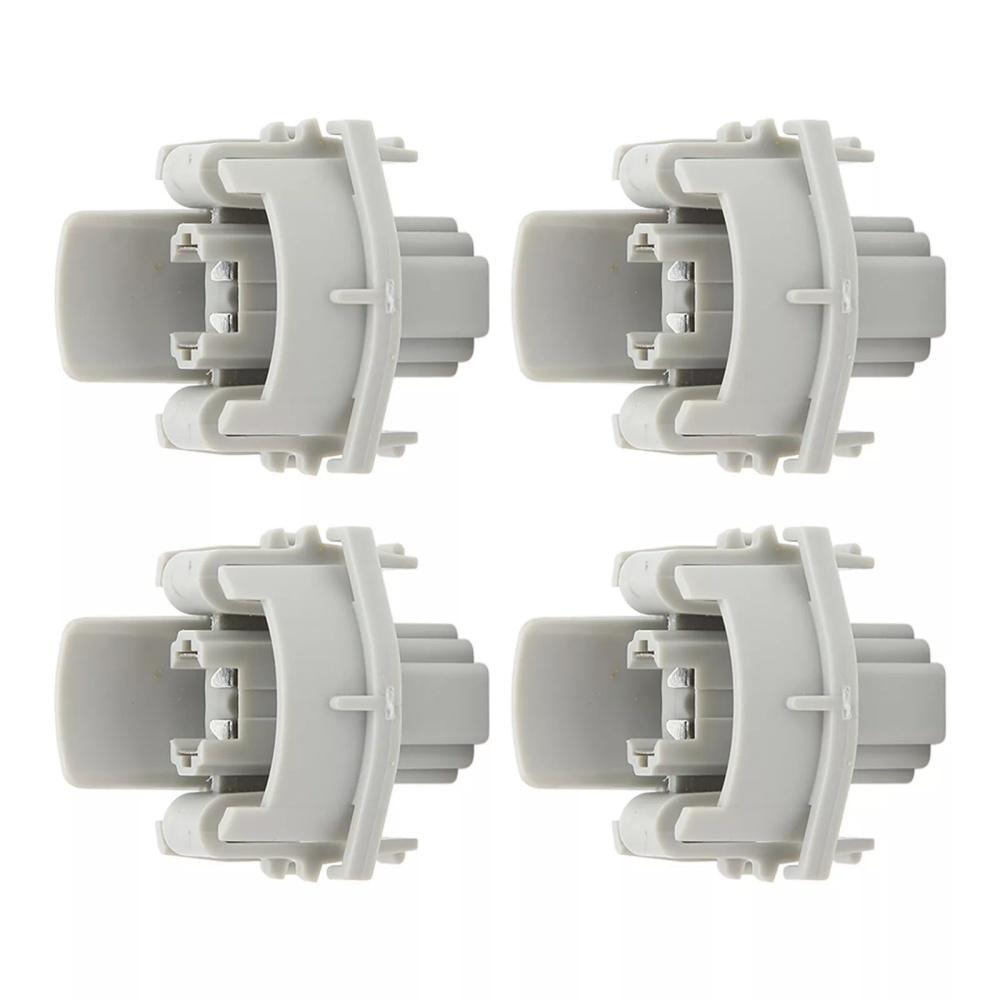 4 Pcs Rear License Plate Light Bulb Socket For Honda Accord Civic CR-V Odyssey