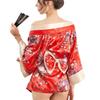 Sexy lingerie women's kimono lace-up sexy, seductive hot passion suit uniform