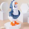 Pelúcia Yousheng Roupa de Ganso de Mesa Animal de Pelúcia Moletom Vaca Coelho Tubarão Fantasia Roupas para Ganso de Mesa de 7 Polegadas Figuras