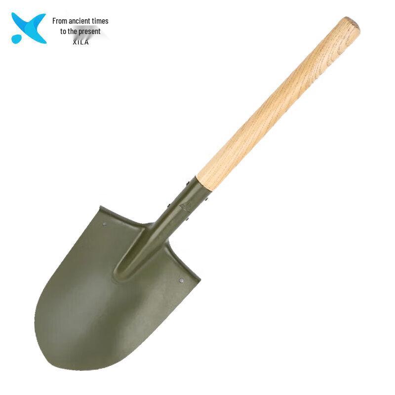 Большая саперная лопата Xilai с деревянной ручкой