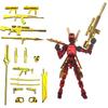 13 Multi-Jointed Action Figures Full Body Mechanical Movable Toy Action Figure Dummy Desk Decoration for Game Lovers