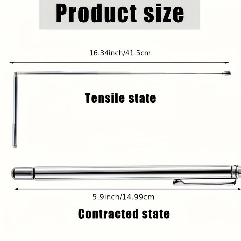 2pcs Feng Shui Dowsing Rods, Retractable, for Divining, Ghost Hunting & Treasure Hunting