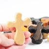 Wood Holding Crosses Prayer & Meditation Cross Religious Gift for Kids Adults