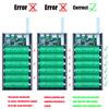 12 Slot 18650 Battery Charger for Case Power Bank DIY Tools Dual USB Battery Box